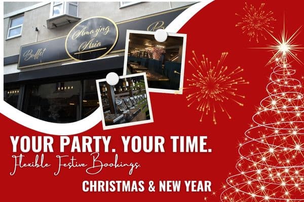 Christmas Day & Festive Season Bookings Now Open